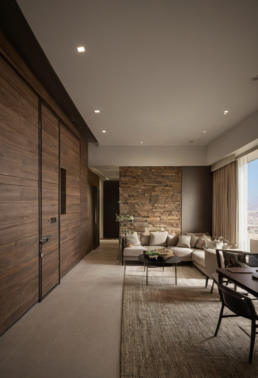 Site supervision, named personnel, and coordination duties must be priced explicitly shown in a luxury residential interior